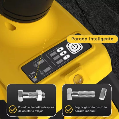 Llave De Impacto Inalámbrico Pistola Electrica Sidsys 4.0ah - Metacompras