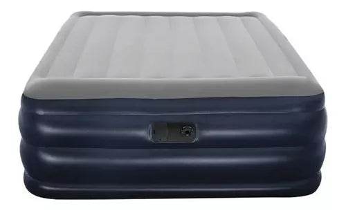Colchon Auto Inflable Extra Alto Cama Queen Con Bomba - Metacompras