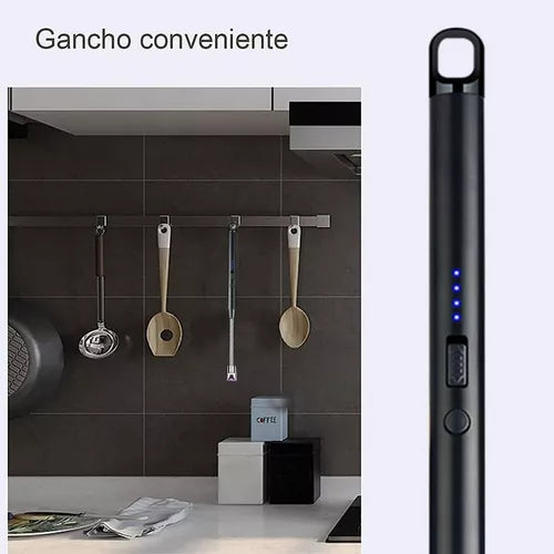 Encendedor Eléctrico Recargable Portátil Usb Para Cocina - Metacompras