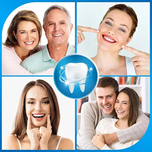 Cepillo De Dientes Eléctrico Recargable Ultrasónico 3 Cabezas - Metacompras