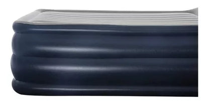 Colchon Auto Inflable Extra Alto Cama Queen Con Bomba - Metacompras