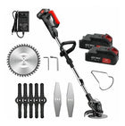 Desbrozadora Eléctrica Inalámbrica 850W con 2 Baterías de 42V – Ligera y Multifuncional