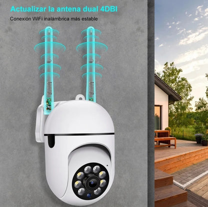 Camara rotatoria PTZ exterior Yi IoT - Metacompras