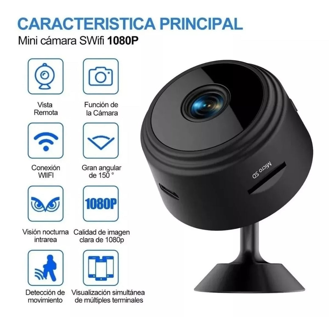 Mini Cámara Wifi recargable - Metacompras