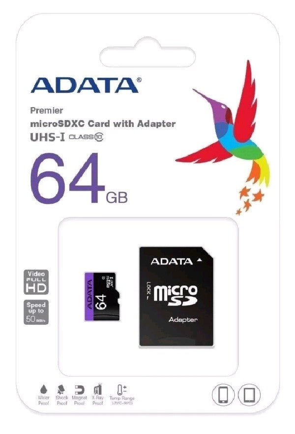 Memoria Micro SD 64 Gb